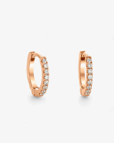 Petite Lab Grown Diamond Huggies - Evergleam Jewelry