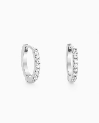 Petite Lab Grown Diamond Huggies - Evergleam Jewelry