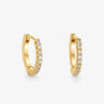 Petite Lab Grown Diamond Huggies - Evergleam Jewelry