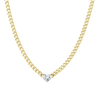 Heart Diamond Cuban Necklace - Evergleam Jewelry
