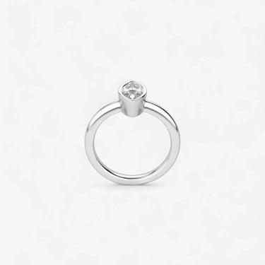 Bezel Marquise Engagement Ring - Evergleam Jewelry