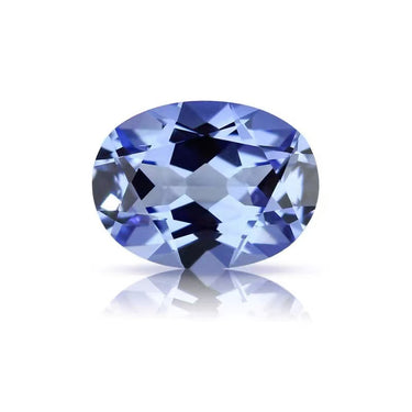 2.00 ct Cornflower Blue Lab Sapphire — Oval Cut Loose Gem