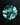 11mm hand-cut teal blue-green lab-grown sapphire loose gemstone with geometric star pattern 2026_USFG_Cutting_practice_photo_15