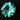 11mm hand-cut teal blue-green lab-grown sapphire loose gemstone with geometric star pattern 2026_USFG_Cutting_practice_photo_9