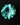 11mm hand-cut teal blue-green lab-grown sapphire loose gemstone with geometric star pattern 2026_USFG_Cutting_practice_photo_9
