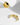 Fine 18k Pure Gold U-Shaped Huggie Hoop Stud Earrings Big Hollow Oval Design with Certificate Authentic Jewelry - Evergleam Jewelry