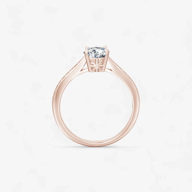 #18K Rose Gold-Channel Set Engagement Ring Shenzhenshi Saidiwei