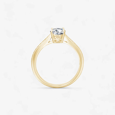 Channel Set Engagement Ring