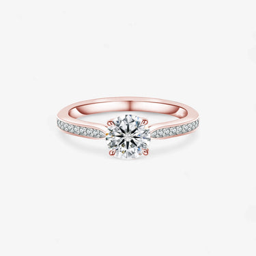 #18K Rose Gold-Channel Set Engagement Ring Shenzhenshi Saidiwei