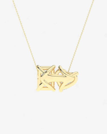 Double Stone Lab Grown Diamond Necklace - Evergleam Jewelry