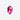 Elongated pink and green lab-grown sapphire loose stone