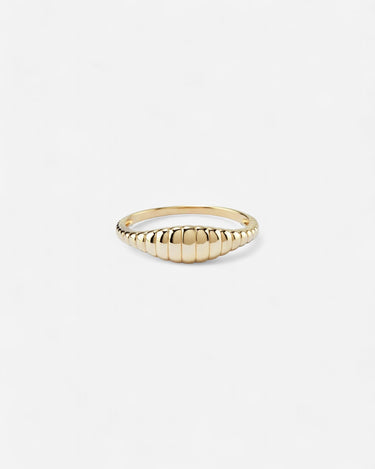 Twisted Signet Ring - Evergleam Jewelry