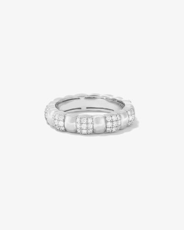 Bold Gold Pavé Diamond Ring - Evergleam Jewelry