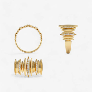 Bold Contemporary Cocktail Ring