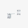 Fine Jewelry Diamond Earrings 18k White Gold Diamond Earring Studs Lab Diamond Earrings - Evergleam Jewelry