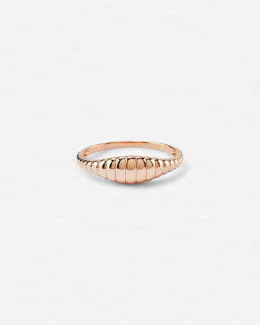 Twisted Signet Ring - Evergleam Jewelry