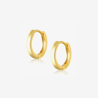 ROXI Personalized Jewelry Diamond Earrings 14K Yellow Gold Fashion Earrings Trend 2022 Solid Gold Hoop Earring - Evergleam Jewelry