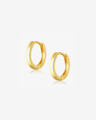 ROXI Personalized Jewelry Diamond Earrings 14K Yellow Gold Fashion Earrings Trend 2022 Solid Gold Hoop Earring - Evergleam Jewelry