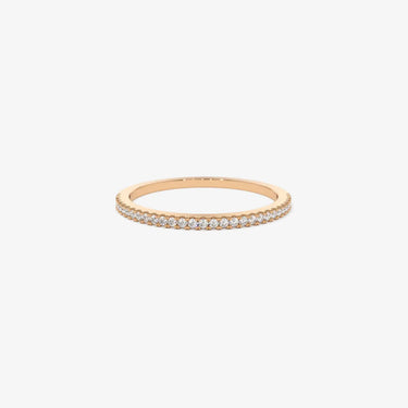 Diamond Eternity Gold Band - Evergleam Jewelry