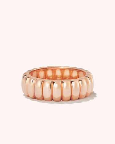 Sculptural Gold Dome Ring - Evergleam Jewelry
