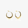 C Shape Chunky Hoop - Evergleam Jewelry