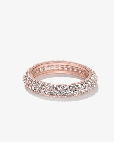 Trendy Factory Custom Trendy 925 Silver Pave Cluster Ring Wholesale 2022 - Evergleam Jewelry