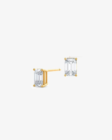 Fine Jewelry Diamond Earrings 18k White Gold Diamond Earring Studs Lab Diamond Earrings - Evergleam Jewelry