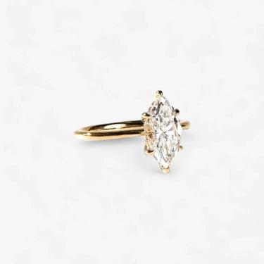 Marquise Cut Engagement Ring 6 Prong - Evergleam Jewelry