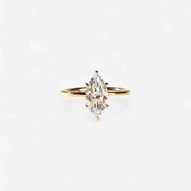 Marquise Cut Engagement Ring 6 Prong - Evergleam Jewelry