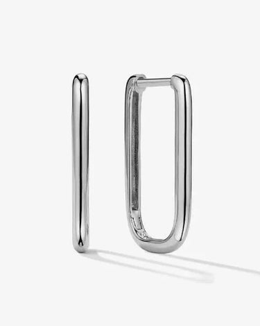 LOZRUNVE 925 Sterling Silver Gold Vermeil Fine Oval Hoop Earring Jewelry Set Ear Ring Women - Evergleam Jewelry
