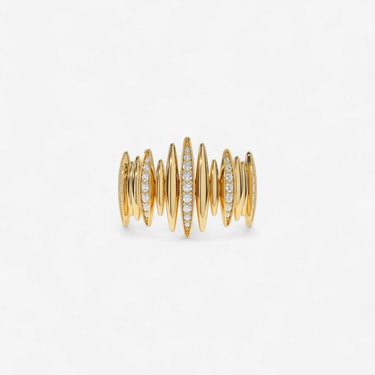 Bold Contemporary Cocktail Ring