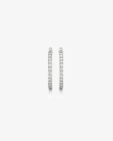 Unique 18k White Gold Hpht Cvd Lab Grown Diamond Earrings Stud Wholesale Price Per Carat - Evergleam Jewelry