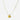 Minimalist Birth Flower Necklace – Customizable Snake Chain with 18K Gold Floral Charms