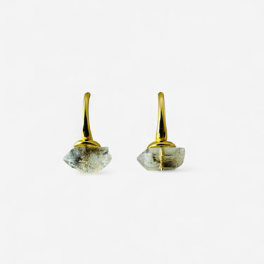 Minimalist 12 Birthstones Earrings | Gold Vermeil on Sterling Silver