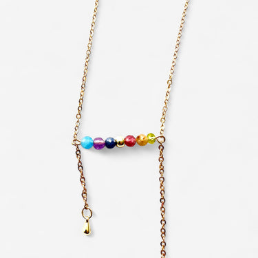 Custom Birthstone Bar Necklace – A Handcrafted Gift with Meaning