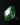 Hand-cut blue-green lab-grown sapphire loose gemstone in Marco Voltolini Squilliant faceting design-2