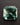 Hand-cut teal blue-green lab-grown sapphire loose gemstone in Jim Perkins Big Sky Square Dance faceting design-1