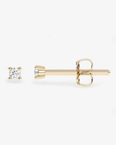 Princess Cut Lab Grown Diamond Studs - Evergleam Jewelry
