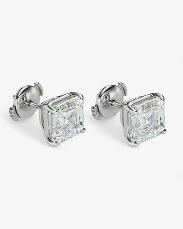 Princess Cut Lab Grown Diamond Studs - Evergleam Jewelry
