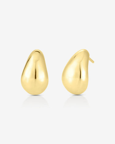 Mini Gold Cloud Earrings - Evergleam Jewelry