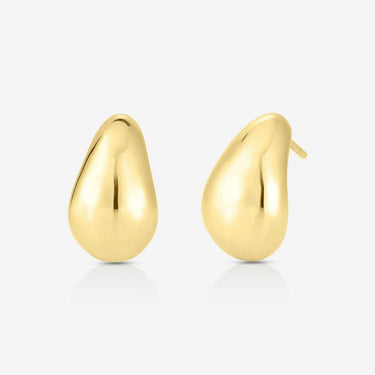 Mini Gold Cloud Earrings - Evergleam Jewelry