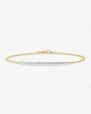 Diamond Bar Bracelet - Evergleam Jewelry