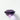 3.00ct Deep Violet-Purple Lab-Grown Sapphire | 8mm Cushion Cut