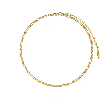 Customizable Figaro Chain Necklace