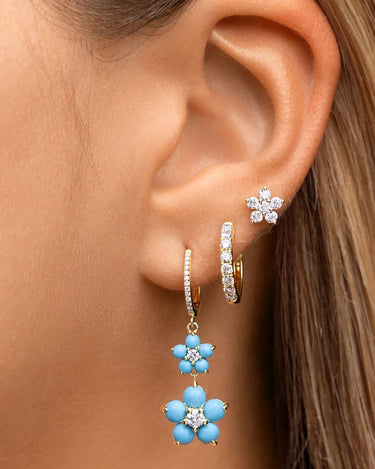 Petite Lab Grown Diamond Huggies - Evergleam Jewelry