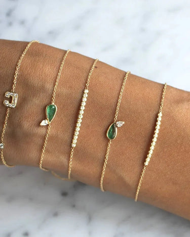 Diamond Bar Bracelet - Evergleam Jewelry