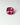 Evergleam Jewelry 4.08 ct lab-created rose-red ruby in a 9 mm cushion cut with vibrant raspberry and pink flashes.