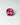 Evergleam Jewelry 4.08 ct lab-created rose-red ruby in a 9 mm cushion cut with vibrant raspberry pink reflections.