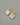 Evergleam Jewelry square stud earrings featuring iridescent mother of pearl mosaic tiles and matte gold U-bar accents.