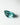 Evergleam Jewelry 5.59克拉椭圆形实验室培育蓝宝石，呈现帕拉伊巴风格的青绿色调，切面闪耀。